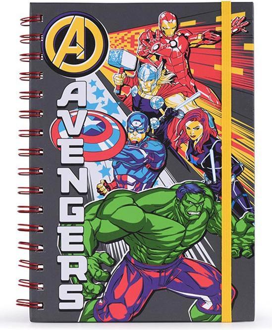 Produktbild Pyramid Avengers assortiment cahier à spirale A5 Burst (10) (A5)