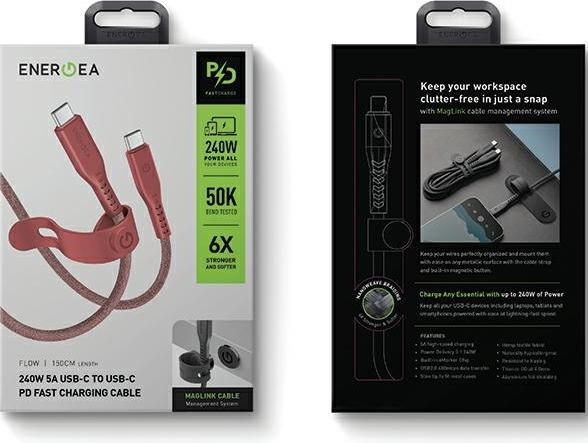 Produktbild Energea Kabel USB-C auf USB-C (1.50 m, USB 3.2 Gen 1, 240 W)