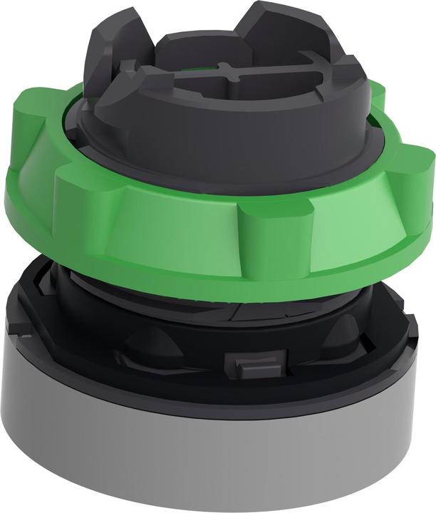 Actual product image Schneider Electric Pushbutton, front, plastic, momentary, ZB5AA5C0