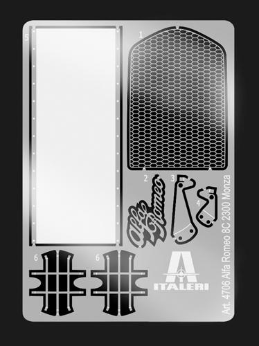 Actual product image 1:12 Alfa Romeo 8C 2300 Monza Nuvolari