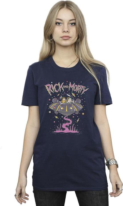 Produktbild Rick And Morty Pink Spaceship TShirt (L)