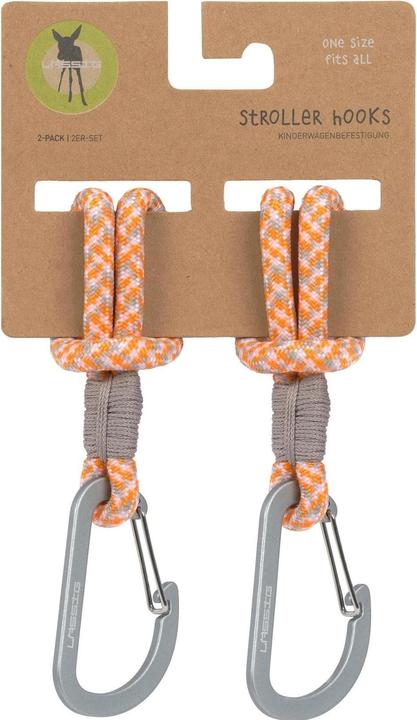 Produktbild Lässig Befestigungshaken Cord 2er Set Beige/Orange/Lavender