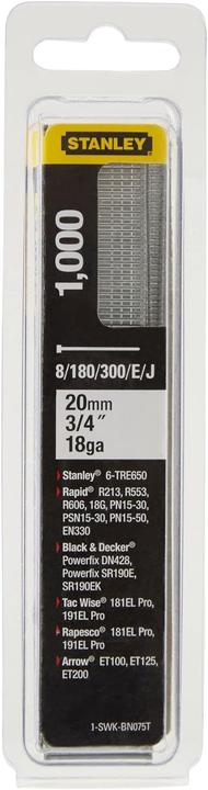 Stanley 20MM/3/4"/18GA CHIODI BRAD J T