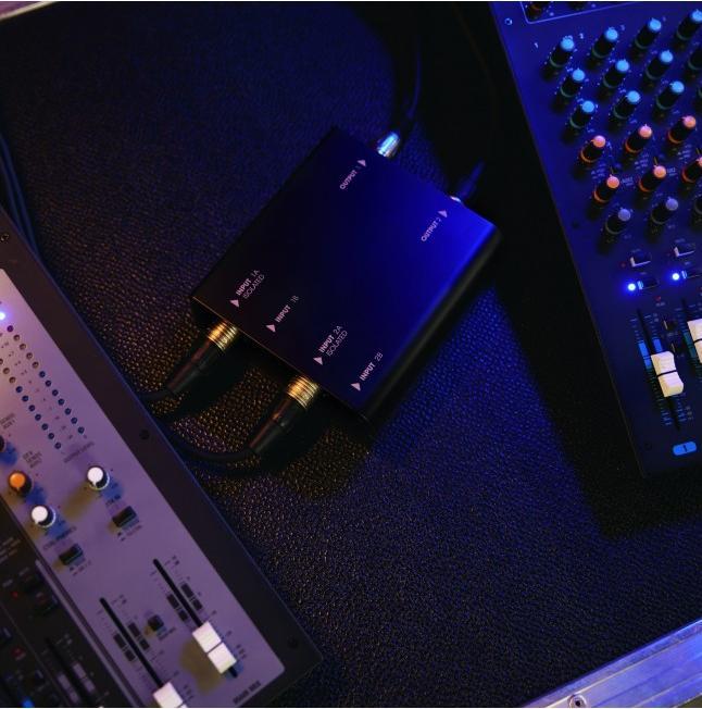 Actual product image Palmer Audio peene - Passive 2-Channel Line Splitter