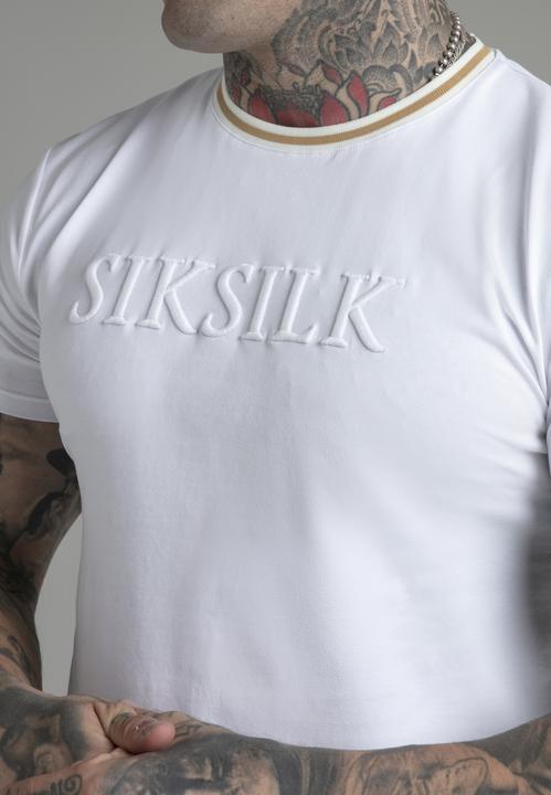 Image du produit Siksilk T-shirt Logo T-shirt en blanc (L)