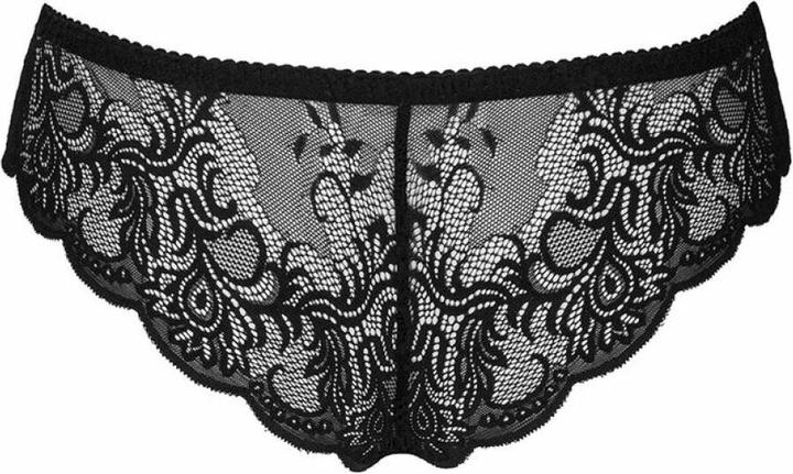 Image du produit LivCo Corsetti Fashion LOVE STORY LC 90679 PANTY CROTCHLESS NOIR L/XL (L, XL)