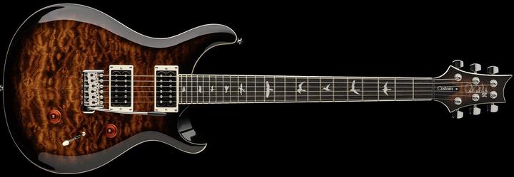 Actual product image PRS SE Custom 24 Quilt (Electric guitar, Mahogany, Ebony, Maple)