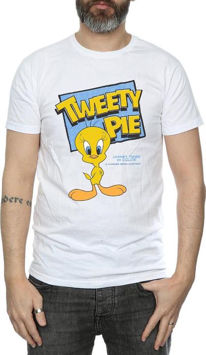 Immagine prodotto Looney Tunes Maglietta classica in cotone Tweety per uomo (S)