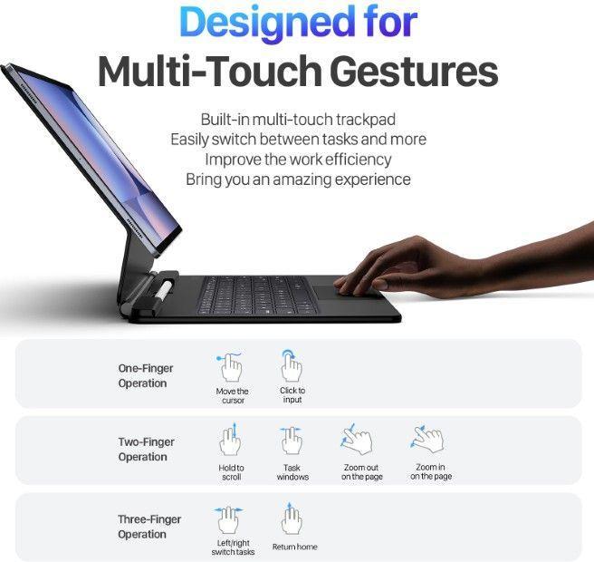 Image du produit Dux Ducis MK Series Keyboard Case (US, Samsung Galaxy Tab S10 Ultra)