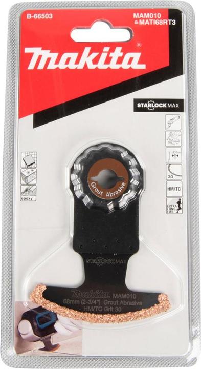 Actual product image Makita Carbide segment saw blade 68 MAM010