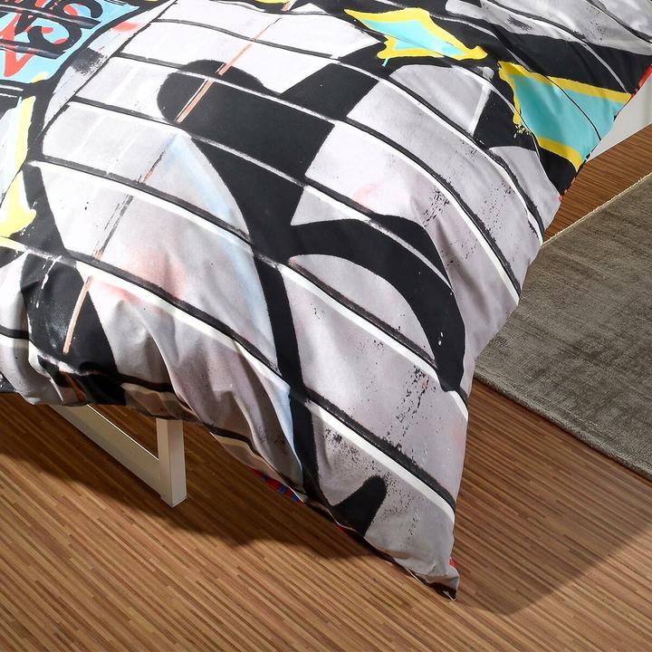 Produktbild BettwarenShop Graffiti (Bettwäsche Set, 135x200 cm + 80x80 cm)