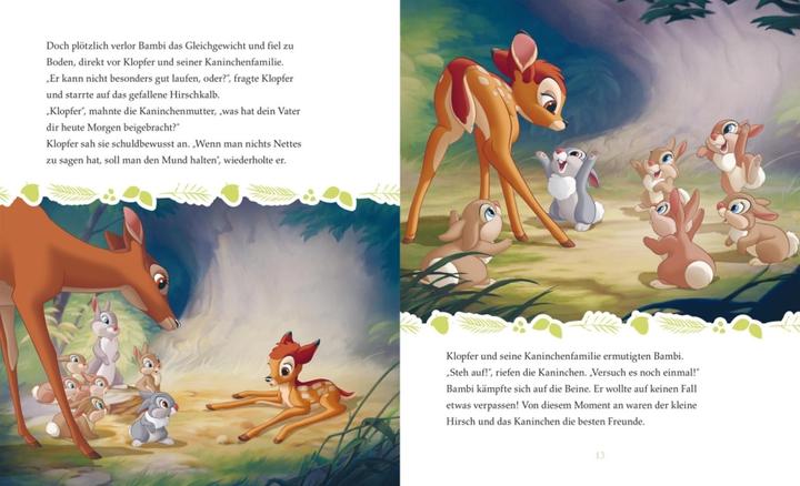 Actual product image Disney: Bambi – Das grosse Buch mit den besten Geschichten (German, Walt Disney, 2023)
