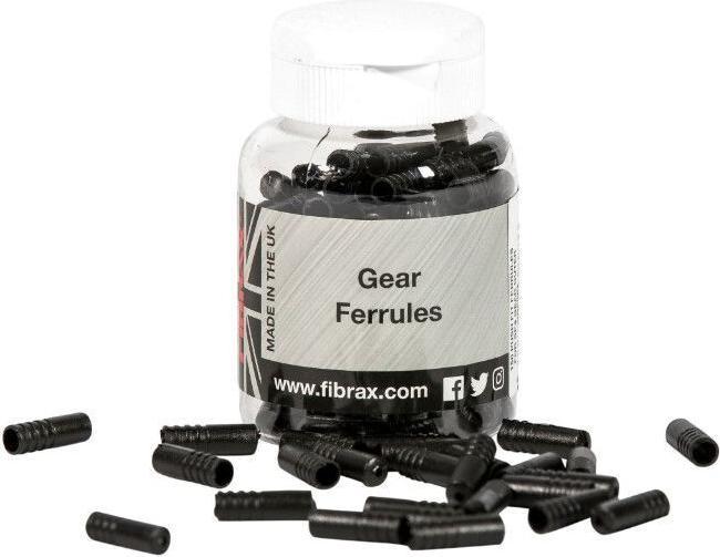 Produktbild Fibrax Packung mit 150 Plastik-Bremsschlauchendstücken