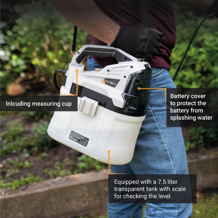 Produktbild Batavia 18V Akku-Drucksprüher 7.5 L (ohne Akku und Ladegerät) (7.50 l)