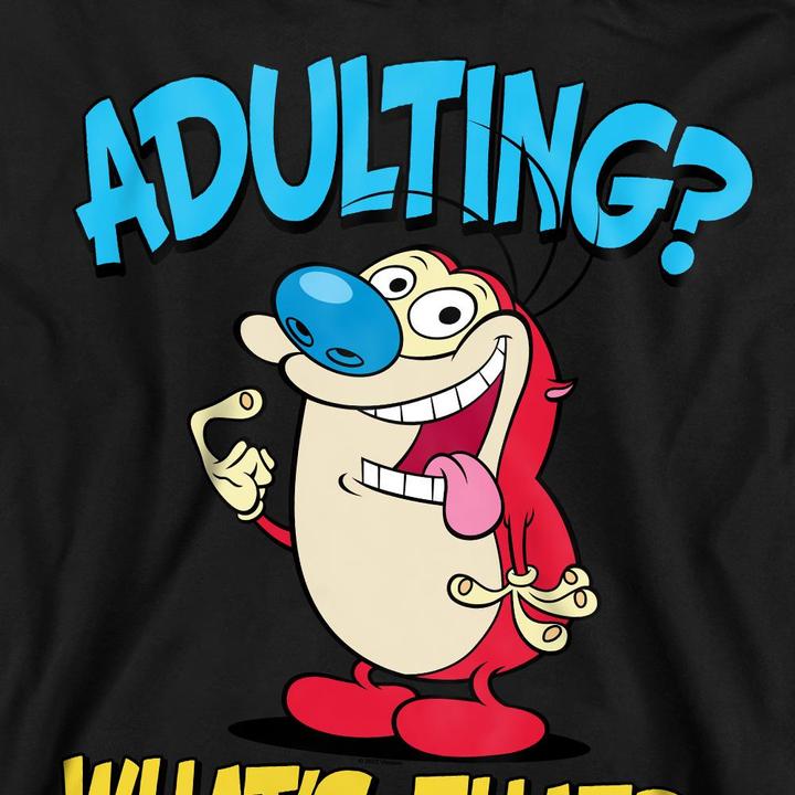 Immagine prodotto Ren & Stimpy Adulting 2 Felpa Adulto Unisex (XL)