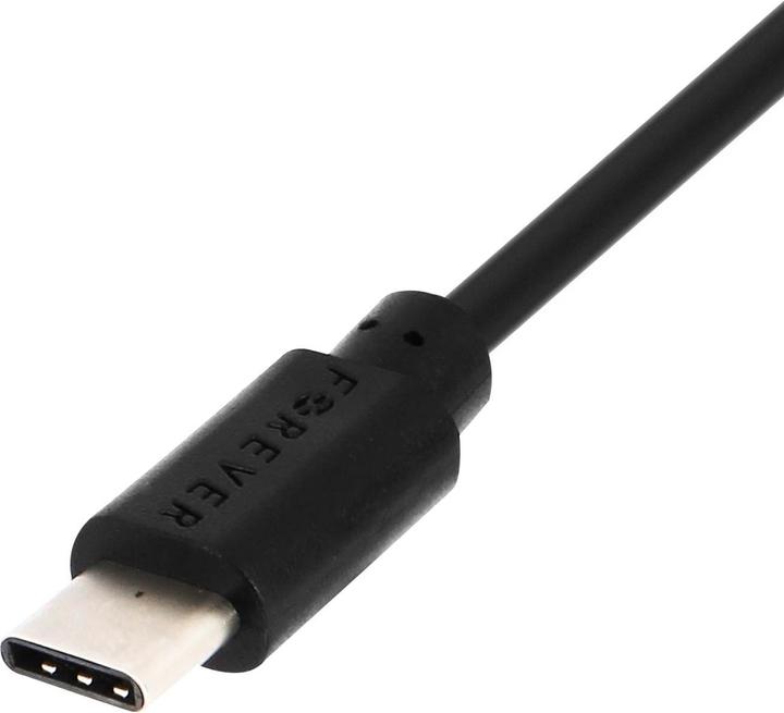 Produktbild Forever Zigaretten-Anzünder Autoladegerät, 2.1A USB-Typ C