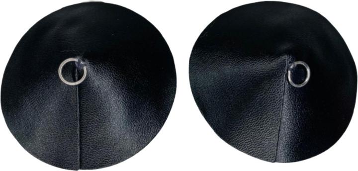 Kinky Diva Anello copricapezzoli in pelle PU