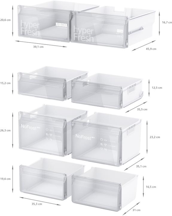 Actual product image Siemens KF96NVPEA (605 l)