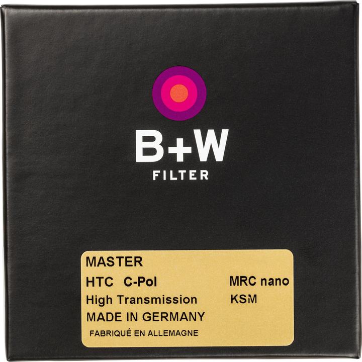 Immagine prodotto B+W Polfiltro High Transmisson Zircular Master 62mm (62 mm, Filtri polarizzanti)