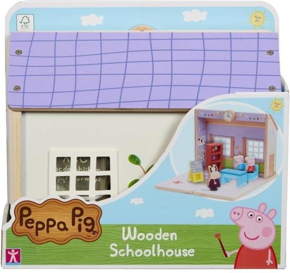 Actual product image Peppa Pig Tm Toys Figure - Wooden School (455977)