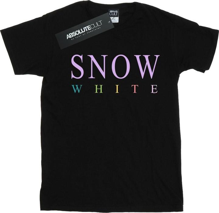 Actual product image Disney Princess Womens/Ladies Snow White Graphic Cotton Boyfriend T-Shirt (XXL)