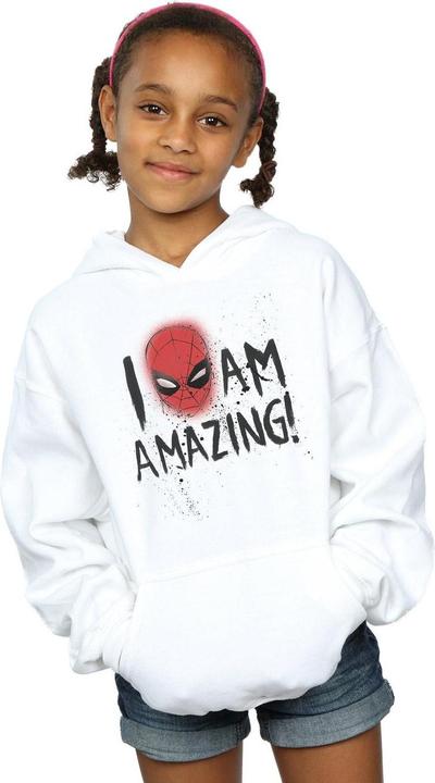 Immagine prodotto Spider-Man I Am Amazing Felpa con Cappuccio Ragazze (152, 158)