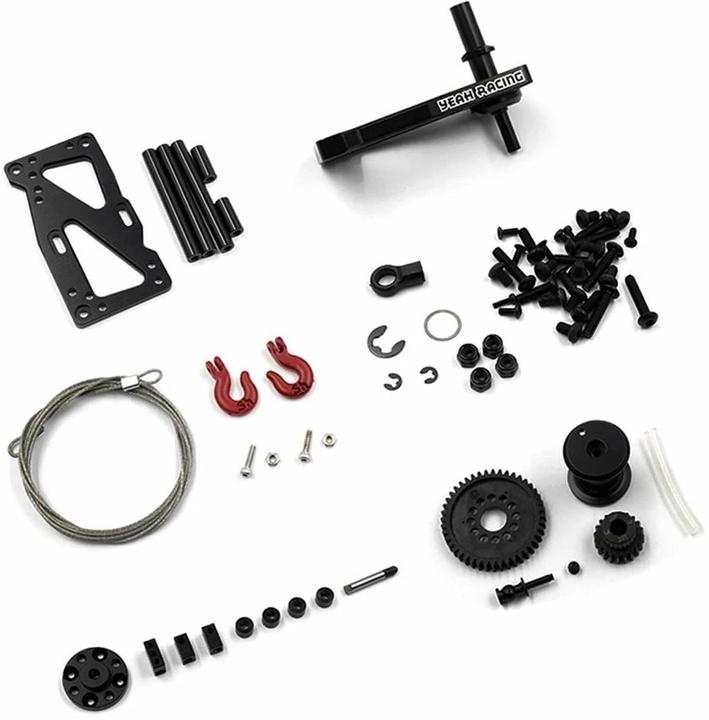 Image du produit Yeah Racing Treuil de modélisme avec embrayage, pour servos, en kit