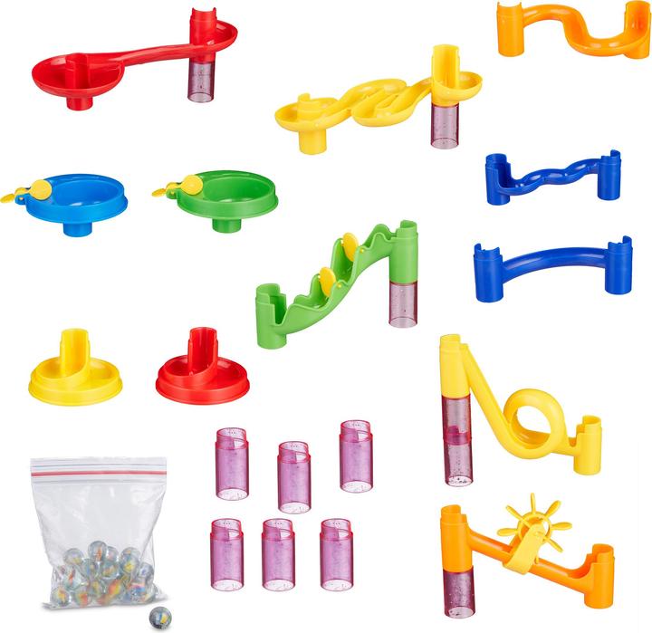 Actual product image Relaxdays Marble run