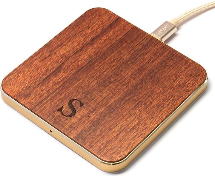 Produktbild Safari Selection Ladestation Wireless Charger carminrot (10 W)