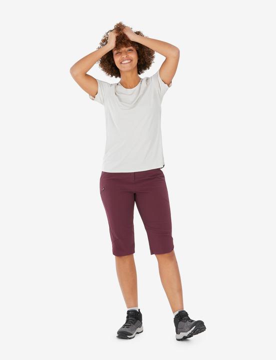 Actual product image Quechua Wandershirt Damen kurzarm - MH500 beige (3XL)