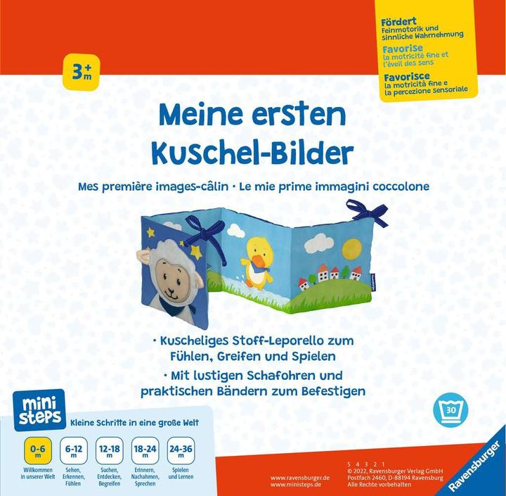 Produktbild Ravensburger Meine ersten Kuschel-Bilder 0+m (Deutsch, Französisch, Italienisch)