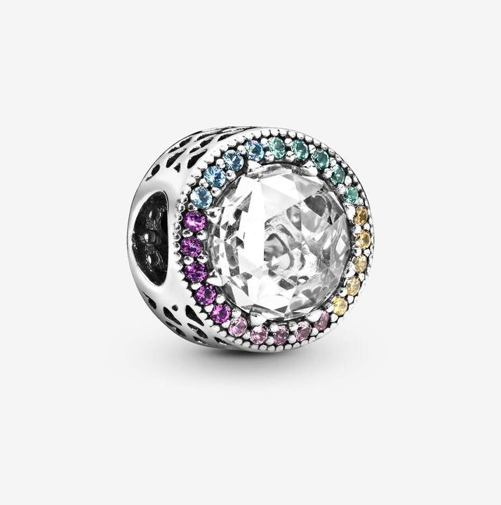 Actual product image Pandora Charms/Beads Radiant Wreath of Hearts (Silver)