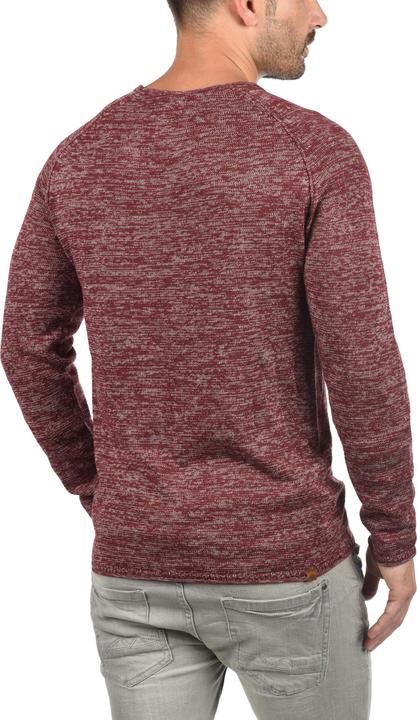 Actual product image Blend Dan Men's Jumper Knit Pullover With O-Neck Flecked (L)