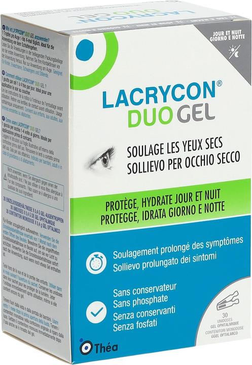 Produktbild Théa Lacrycon Duo Gel (12 ml, Lacrycon Duo Gel 30 Monodosen 0.4g)