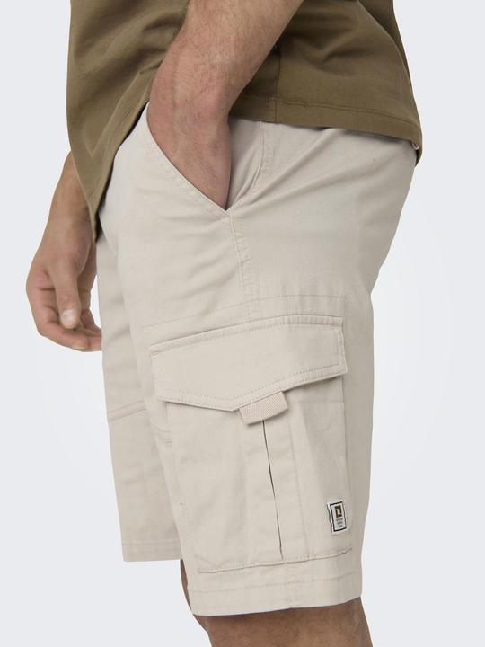 Produktbild Only & Sons Normal geschnitten Cargoshorts Cargo Shorts (S)