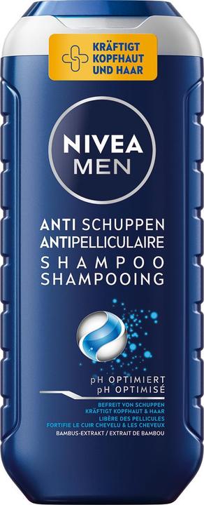 Productafbeelding NIVEA MEN Anti-Schuppen pH-Optimal (250 ml, Vloeibare shampoo)