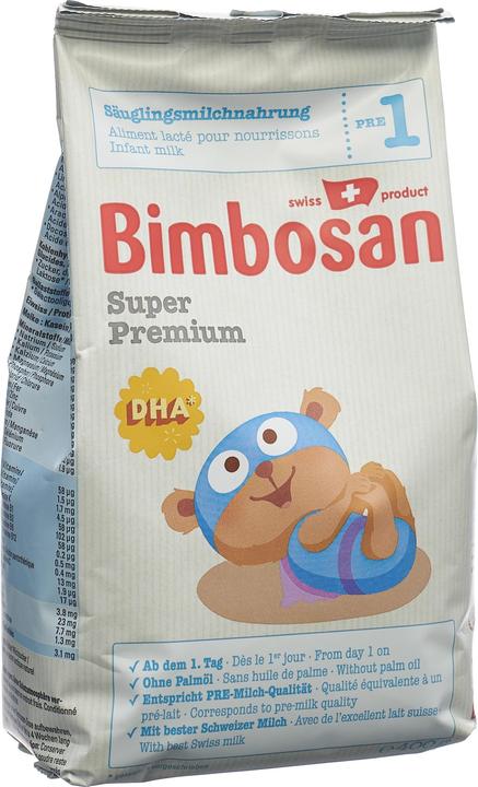 Immagine prodotto Bimbosan Ricarica Super Premium 1 Säuglingsmilch (400 g, dalla nascita)