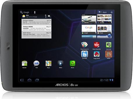 Archos 80 G9 Turbo (8", 16 GB, Nero)