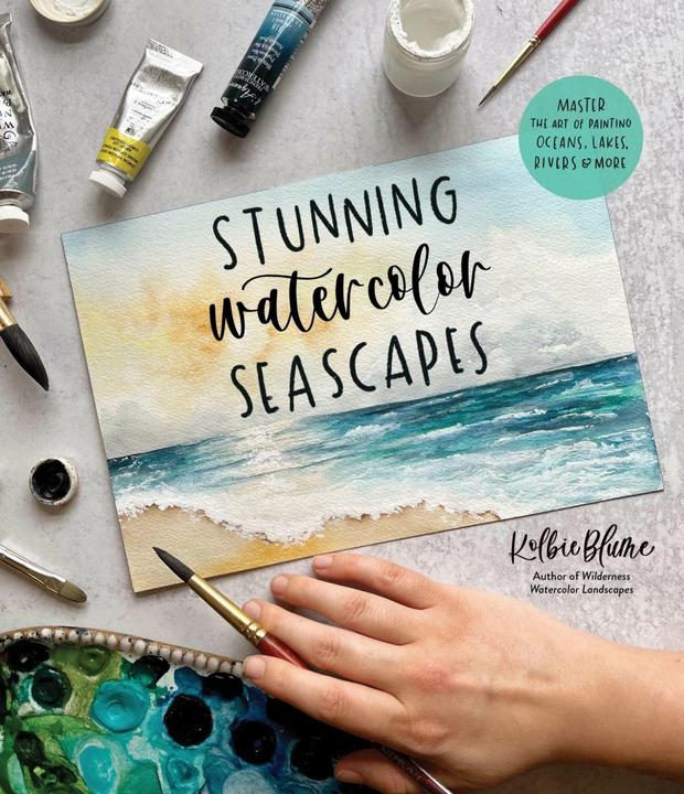 Produktbild Stunning Watercolor Seascapes (Englisch, Kolbie Blume, 2022)