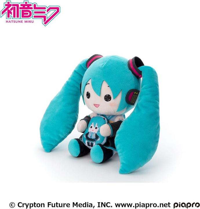 Image du produit Sega Goods Hatsune Miku peluche Miku 22 cm (22 cm)