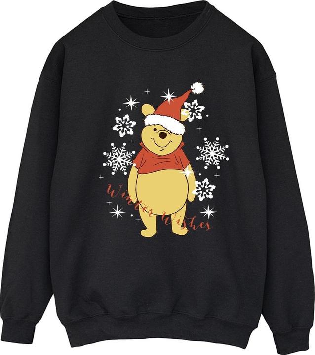 Actual product image Disney Womens/Ladies Winnie The Pooh Winter Wishes Sweatshirt (L)