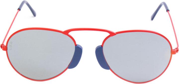 Actual product image L.G.R Unisex sunglasses AGADIR-RED-07 ø 54 mm