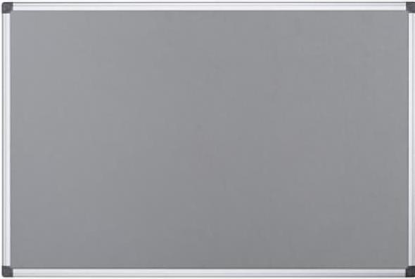 Image du produit Bi-Office Tableau en feutre gris 240x120 cm (240 x 120 cm)