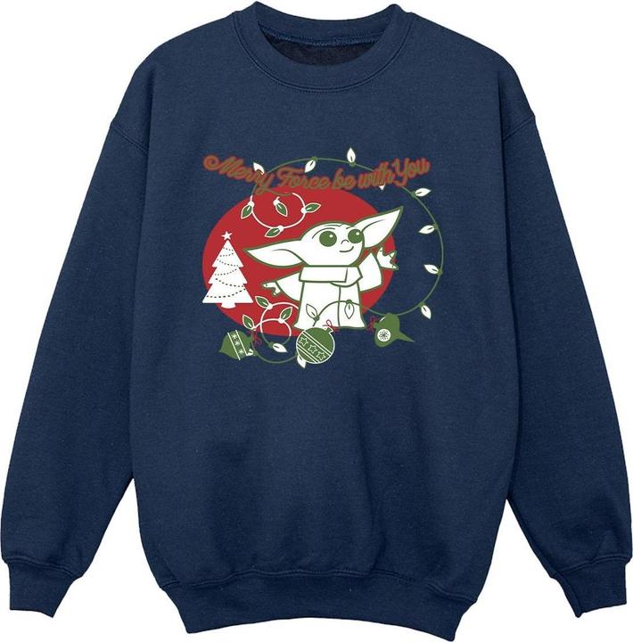 Image du produit Star Wars - Sweat BABY YODA FORCE BE WITH YOU - Garçon (104)