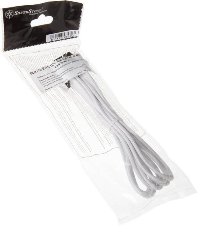 Produktbild Silverstone ATX Extension 8-8(4+4)Pin weiss