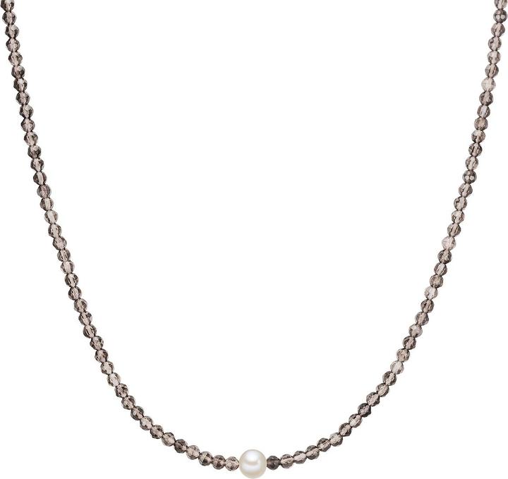 Actual product image Valero Pearls ValeroPearls Pearl Necklace - 33972 (Sterling Silver, 40 - 45 cm)