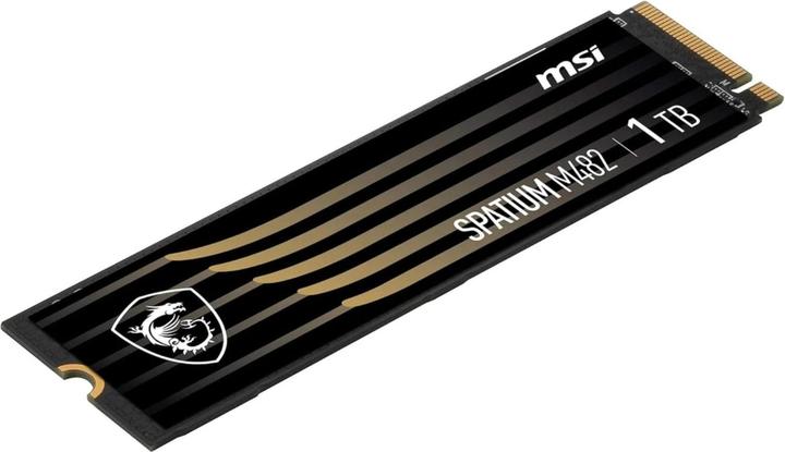 Actual product image MSI SSD 1TB M.2 Gen4 Spatium M482 PCIe 4.0 (1000 GB, M.2 2280)