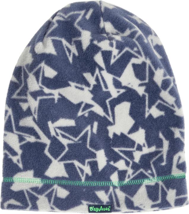 Actual product image Playshoes Beanie Fleece Stars Camouflage Gr. 53 (53)