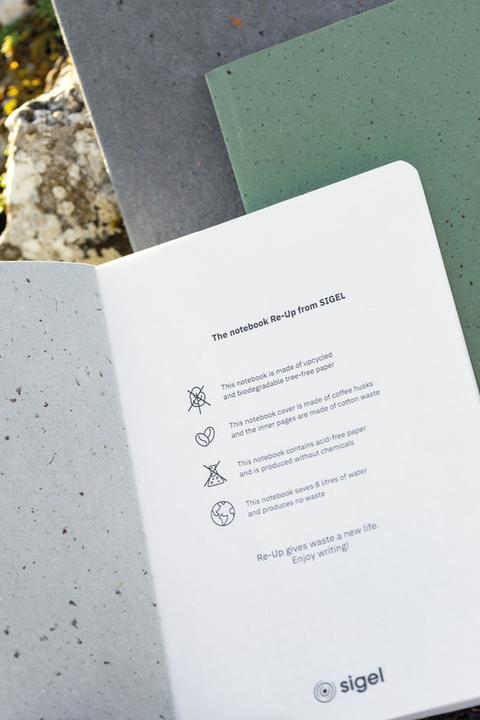 Produktbild Sigel Notizbuch Re-Up Softcover (Kariert, Weicher Einband)