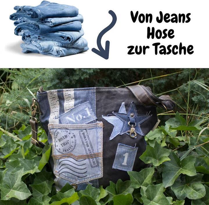 Immagine prodotto Sunsa Borsa in denim Borsa a mano Borsa a tracolla n.53